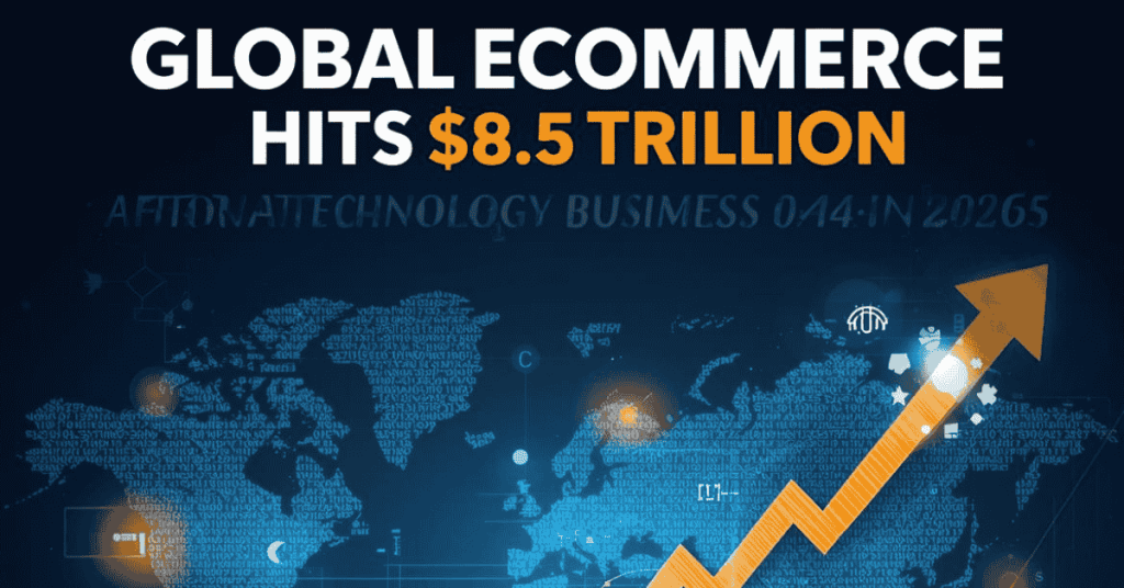 Global eCommerce Hits $8.5 Trillion as AI Tools Speed Up 2026 Growth