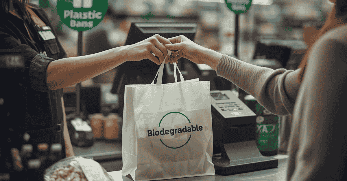 Plastic Bans Force 80% of Retailers to Switch to Biodegradable Bags